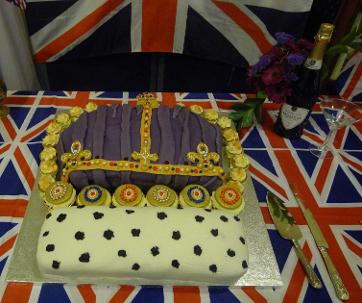 Jubilee Crown cake