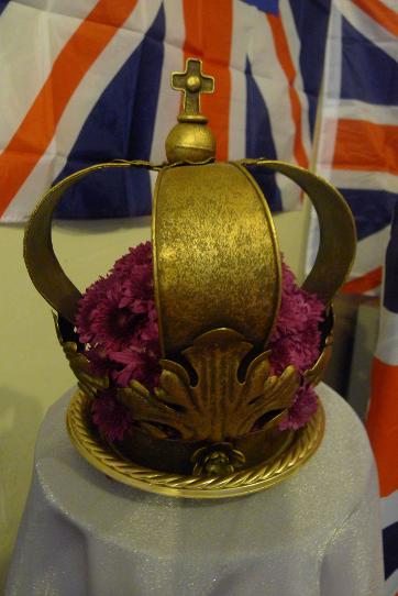 Jubilee Crown flower arrangement
